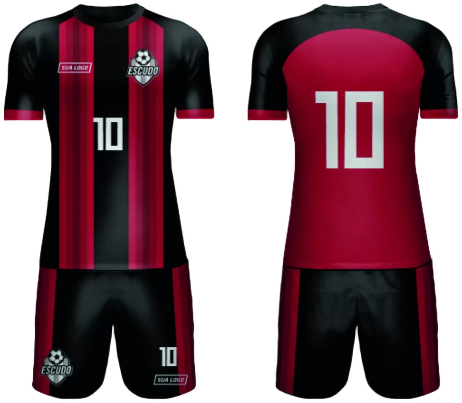 Arte Vetor Camisa de Time Amador 2024 - Modelo 213