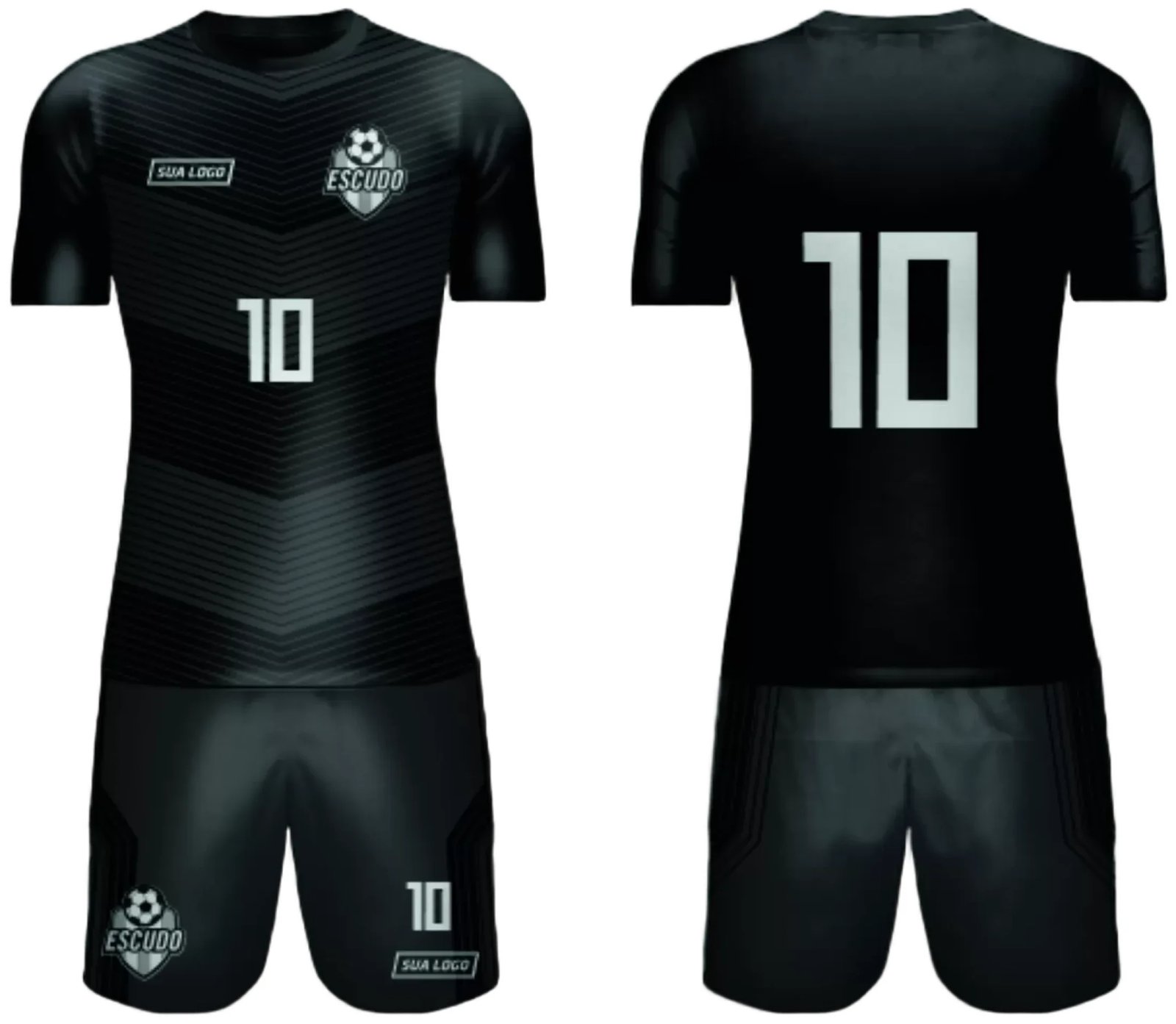 Arte Vetor Camisa de Time Amador 2024 - Modelo 215