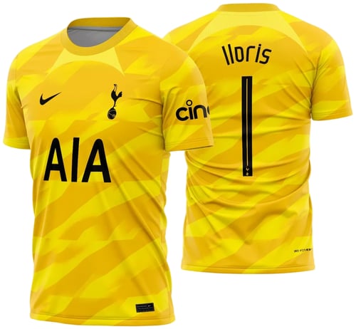 Arte Vetor Camisa de Time Tottenham Goleiro 2024
