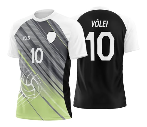 Arte Vetor Camisa de Vôlei - Estampa Camisa de Vôlei