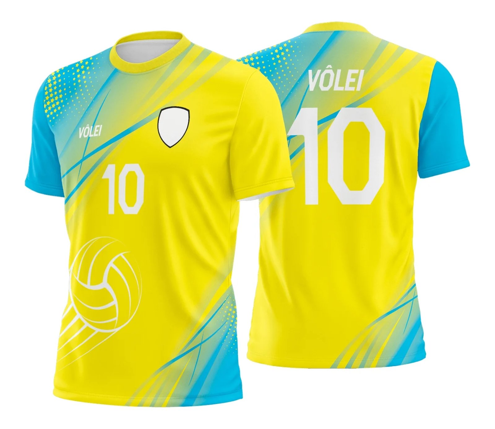 Arte Vetor Camisa de Vôlei - Estampa Camisa de Vôlei