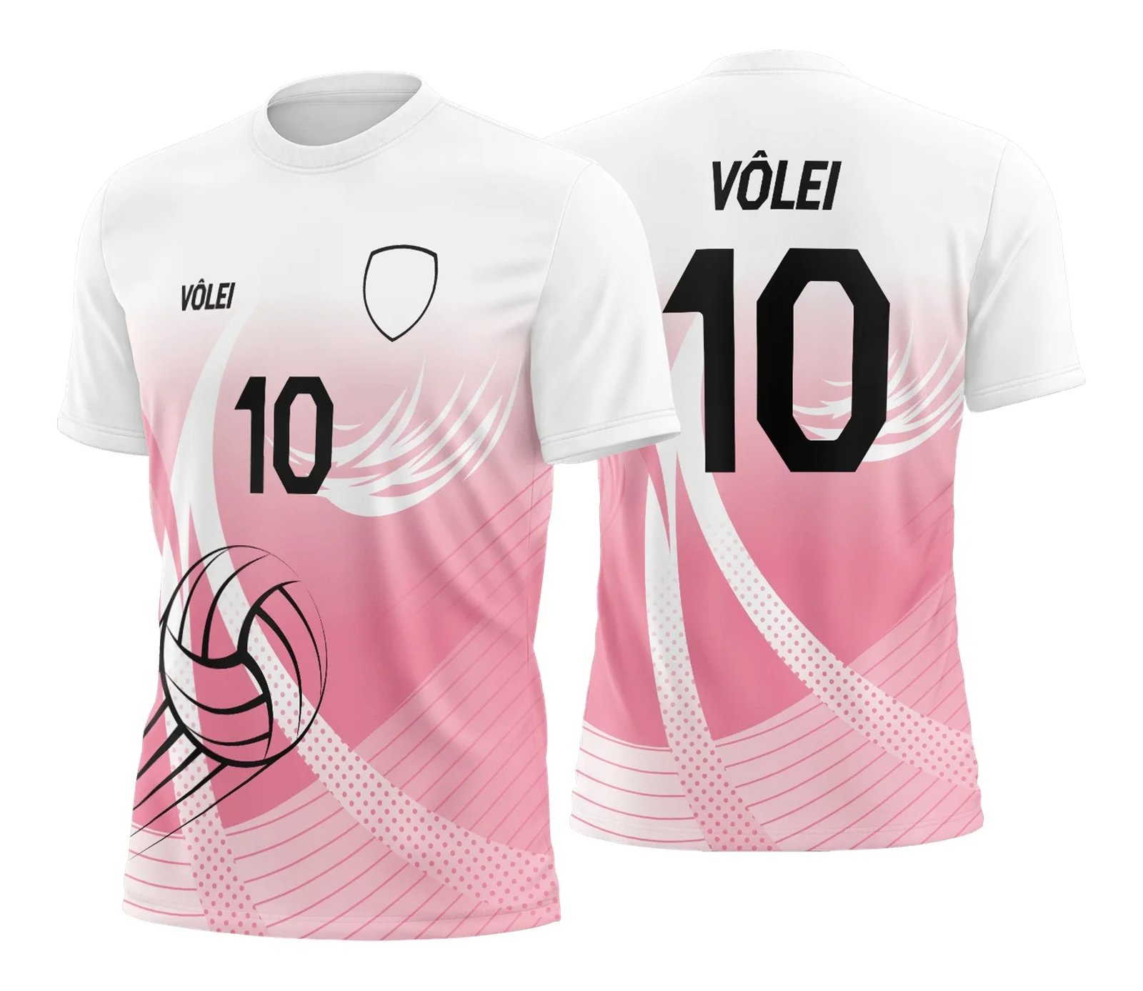 Arte Vetor Camisa de Vôlei - Estampa Camisa de Vôlei