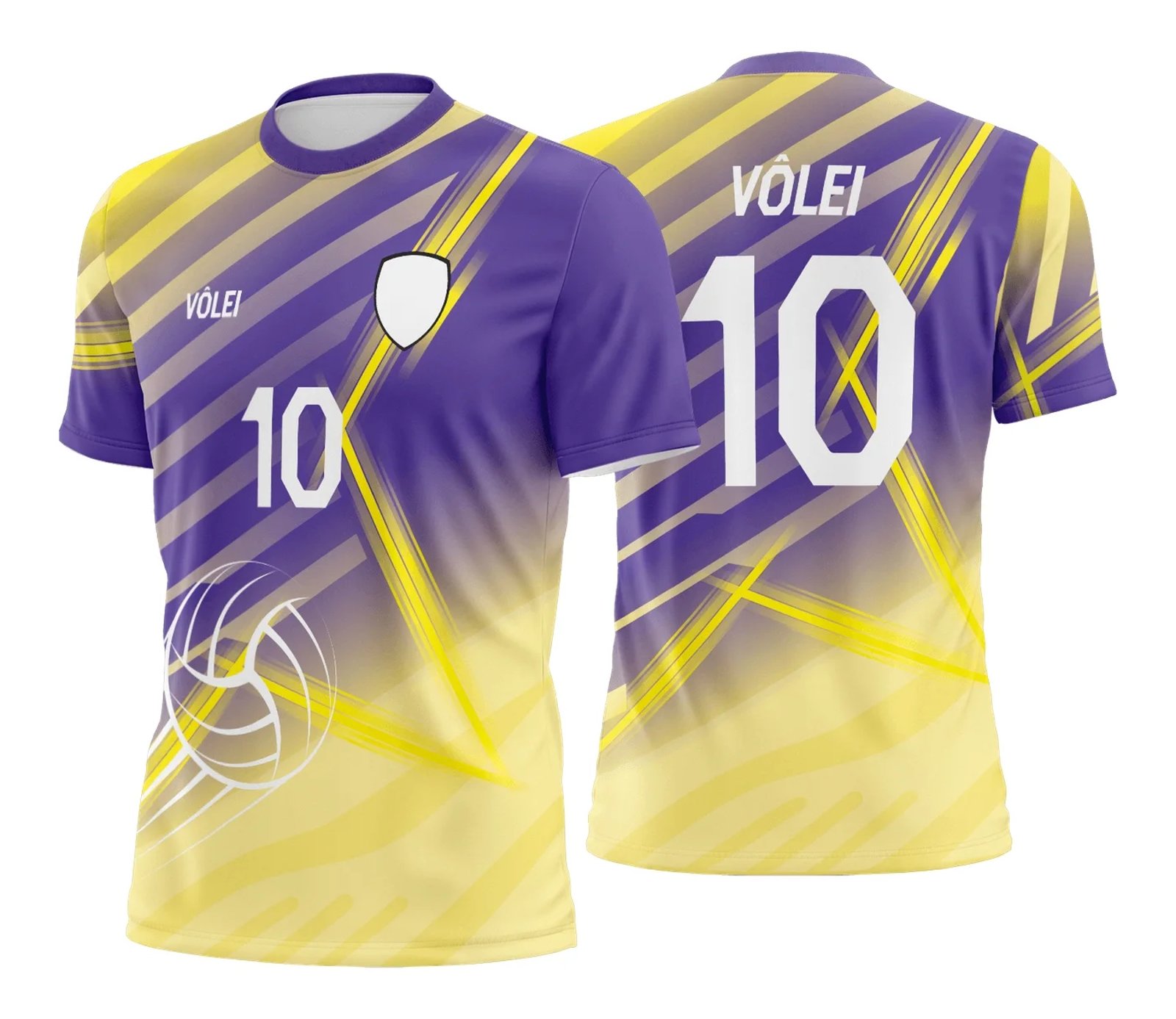 Arte Vetor Camisa de Vôlei - Estampa Camisa de Vôlei