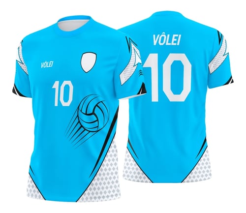 Arte Vetor Camisa de Vôlei - Estampa Camisa de Vôlei