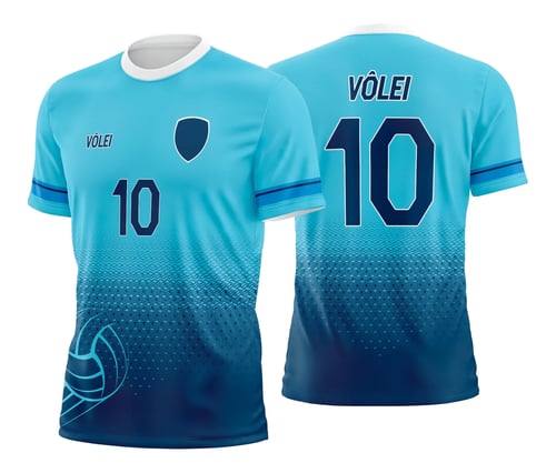 Arte Vetor Camisa de Vôlei - Estampa Camisa de Vôlei