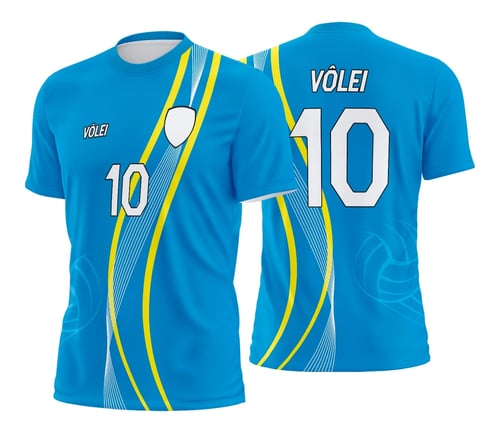 Arte Vetor Camisa de Vôlei - Estampa Camisa de Vôlei