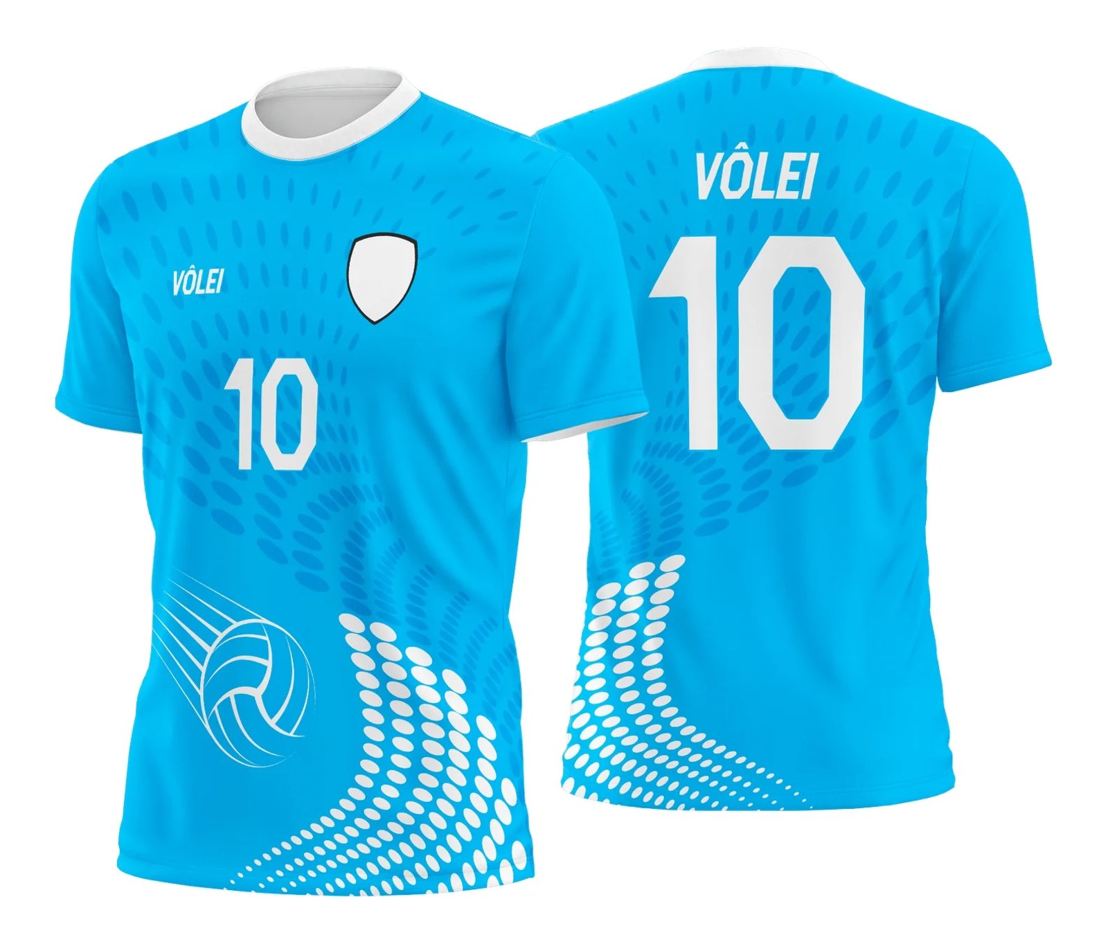 Arte Vetor Camisa de Vôlei - Estampa Camisa de Vôlei