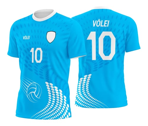 Arte Vetor Camisa de Vôlei - Estampa Camisa de Vôlei