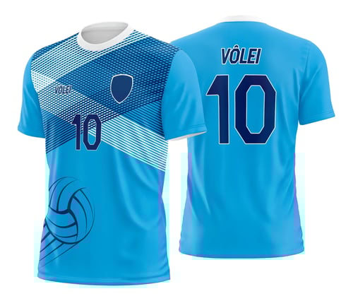 Arte Vetor Camisa de Vôlei - Estampa Camisa de Vôlei