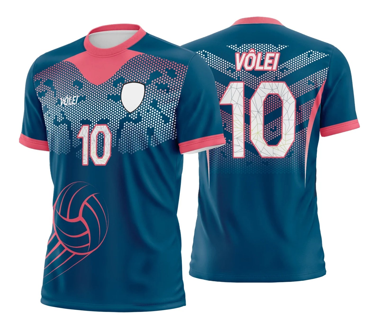 Arte Vetor Camisa de Vôlei - Estampa Camisa de Vôlei