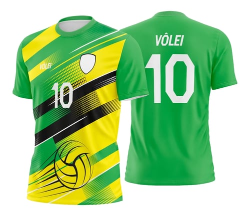 Arte Vetor Camisa de Vôlei - Estampa Camisa de Vôlei