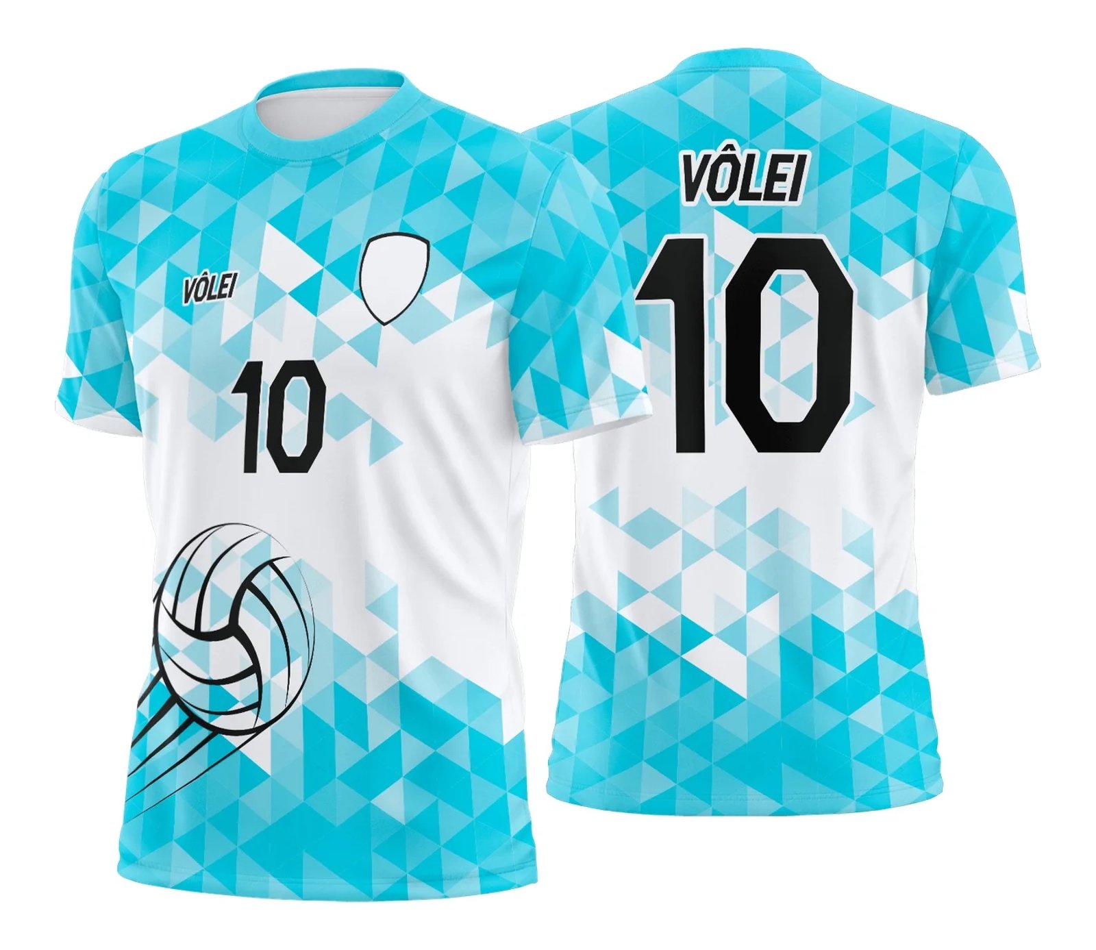Arte Vetor Camisa de Vôlei - Estampa Camisa de Vôlei