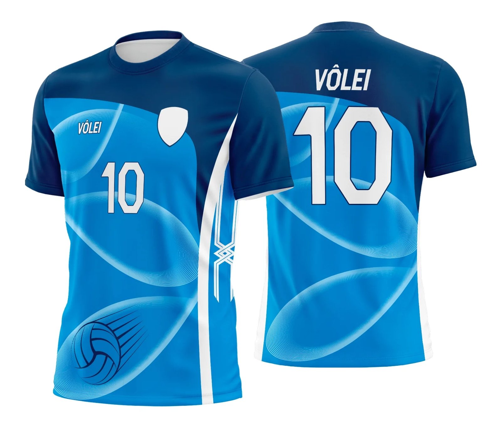Arte Vetor Camisa de Vôlei - Estampa Camisa de Vôlei