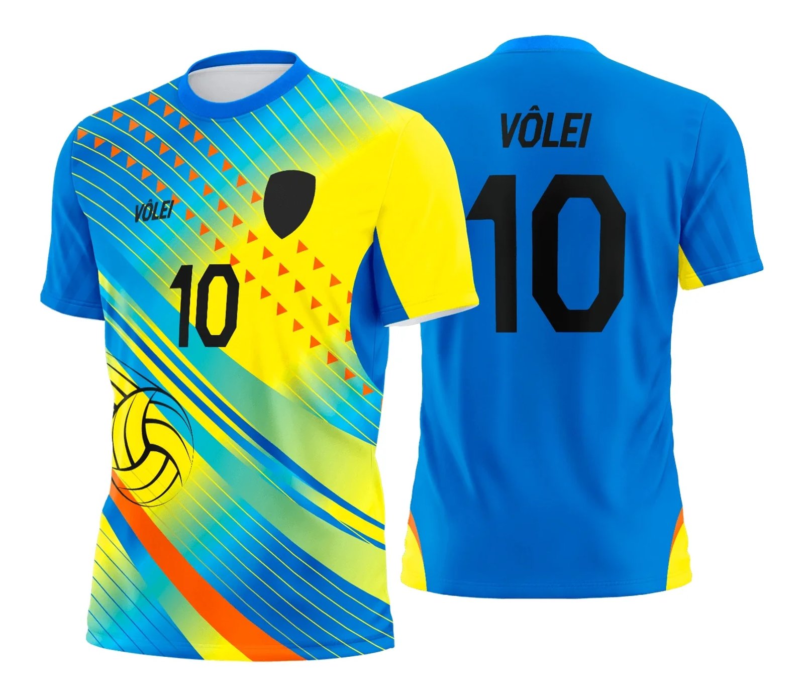 Arte Vetor Camisa de Vôlei - Estampa Camisa de Vôlei
