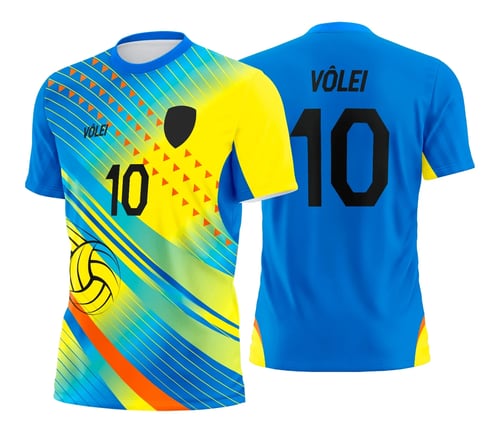 Arte Vetor Camisa de Vôlei - Estampa Camisa de Vôlei