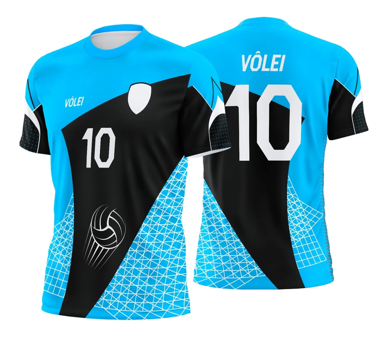 Arte Vetor Camisa de Vôlei - Estampa Camisa de Vôlei