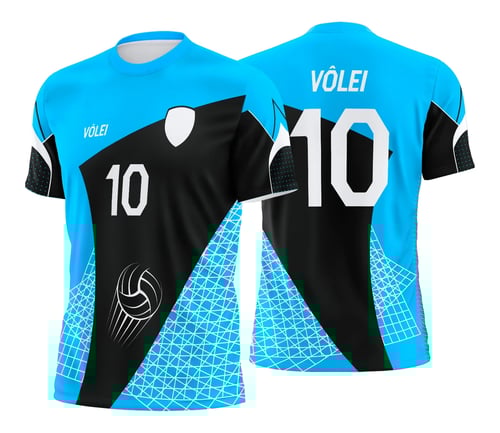 Arte Vetor Camisa de Vôlei - Estampa Camisa de Vôlei