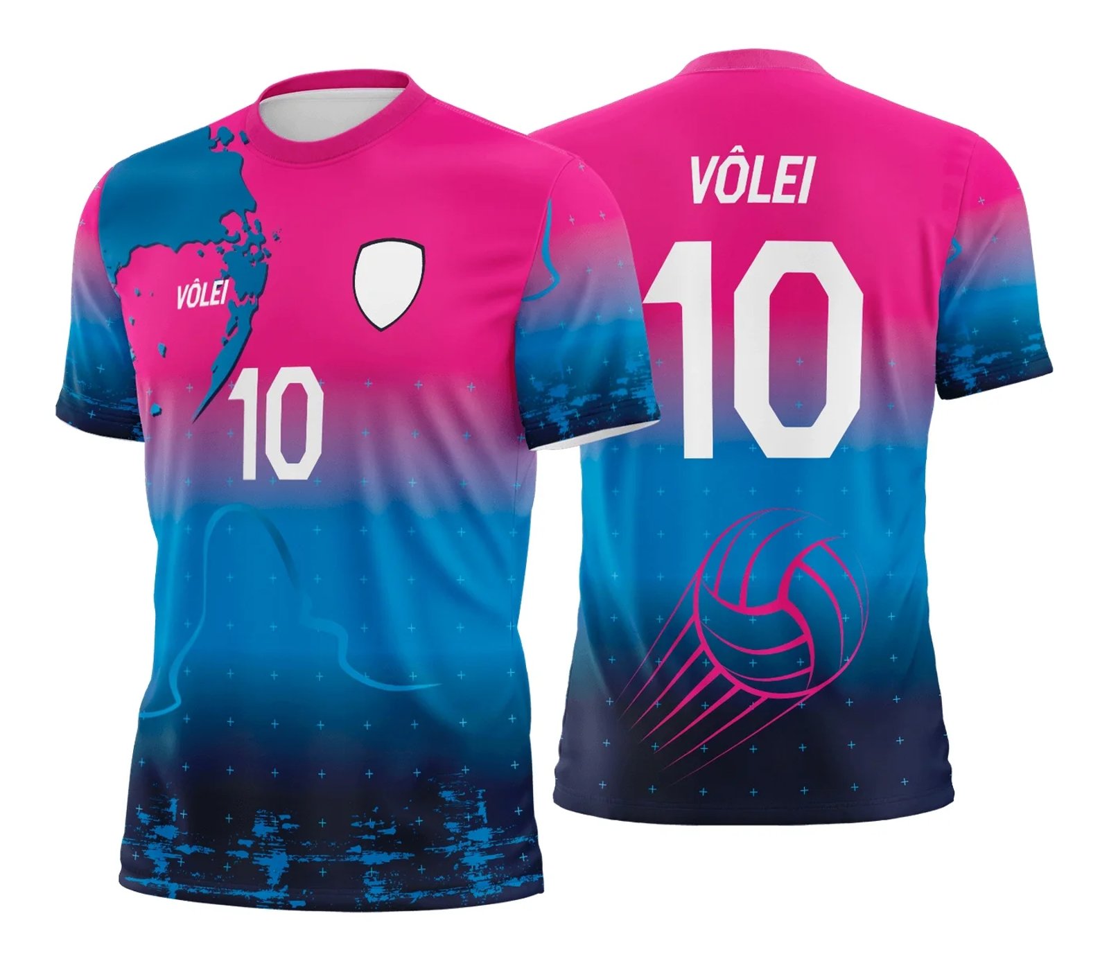 Arte Vetor Camisa de Vôlei - Estampa Camisa de Vôlei