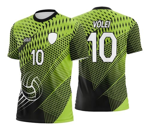 Arte Vetor Camisa de Vôlei - Estampa Camisa de Vôlei