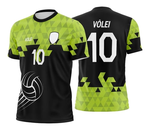 Arte Vetor Camisa de Vôlei - Estampa Camisa de Vôlei