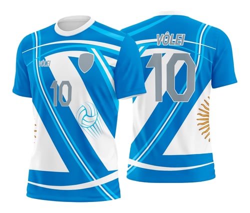 Arte Vetor Camisa de Vôlei - Estampa Camisa de Vôlei