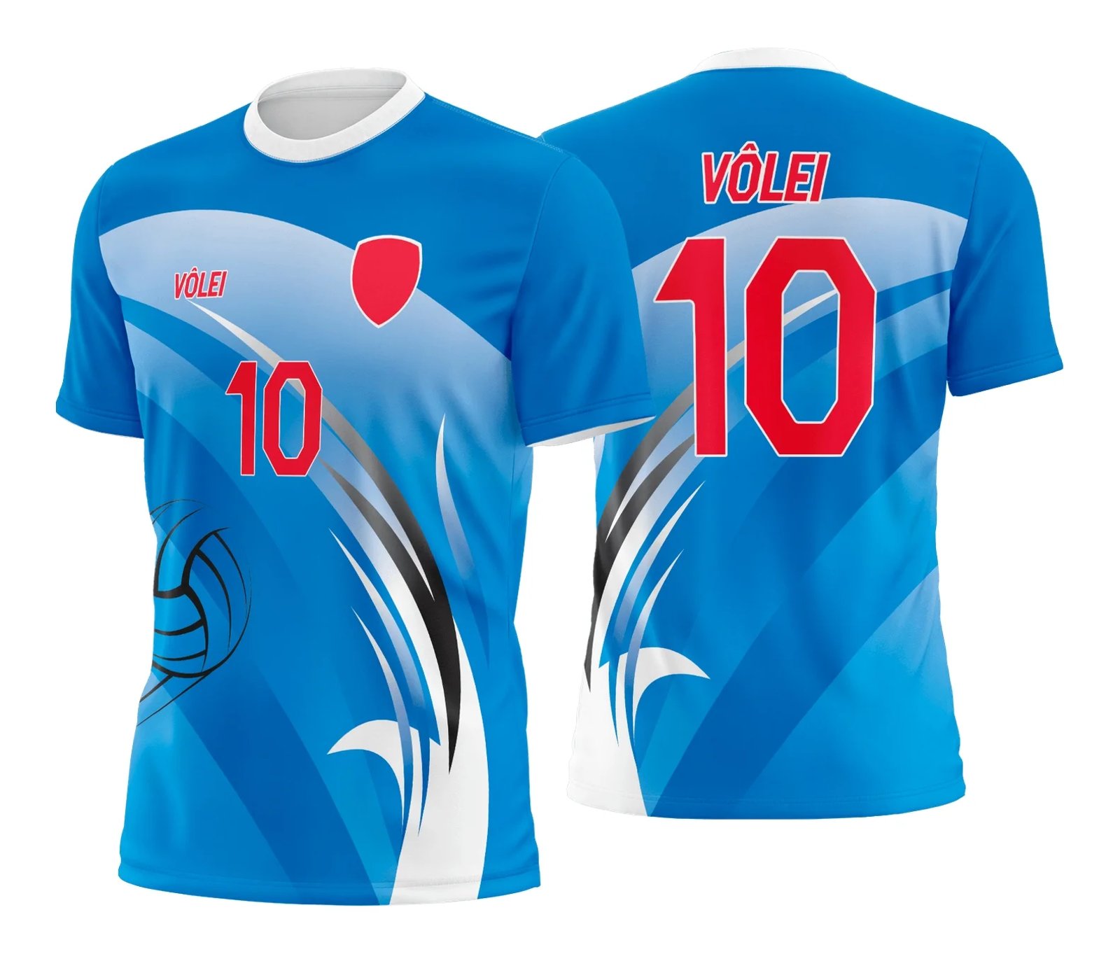 Arte Vetor Camisa de Vôlei - Estampa Camisa de Vôlei