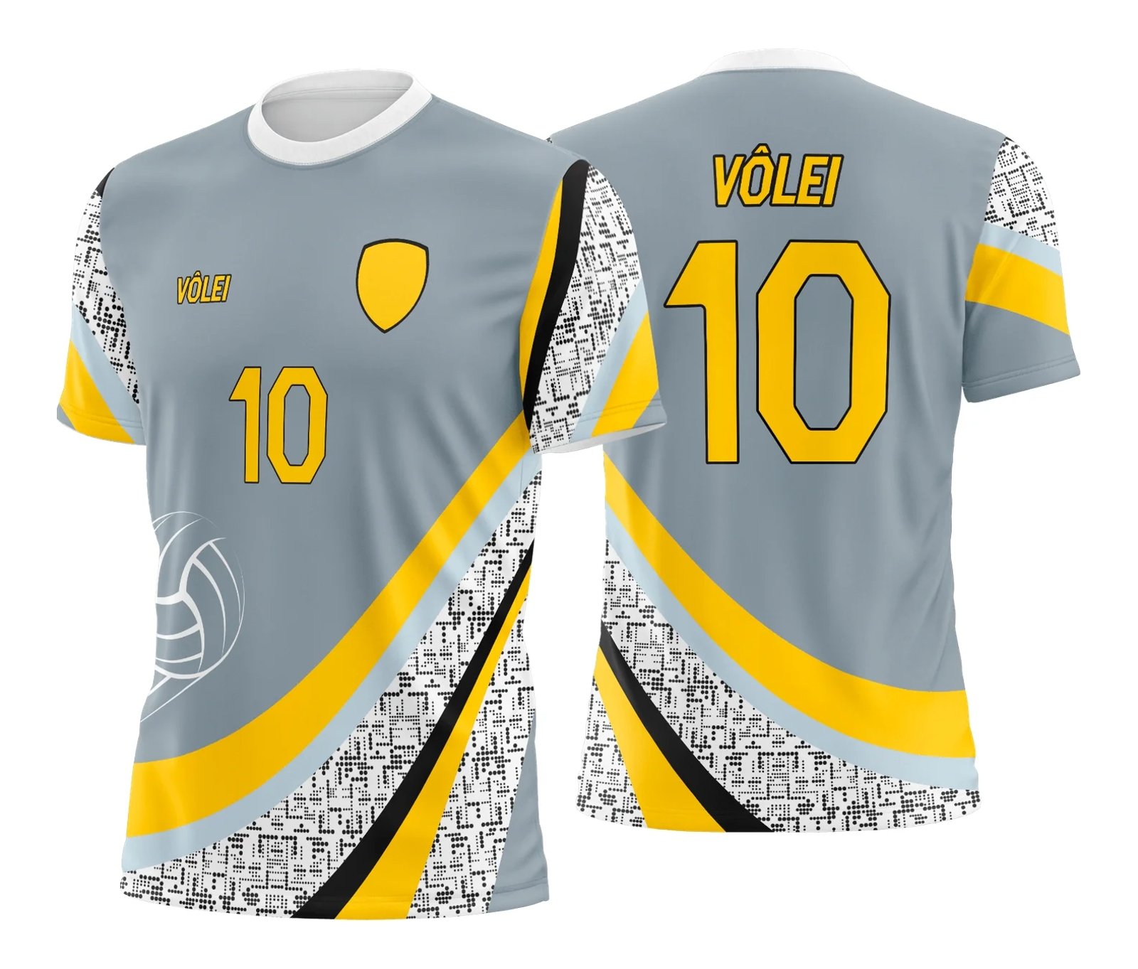 Arte Vetor Camisa de Vôlei - Estampa Camisa de Vôlei