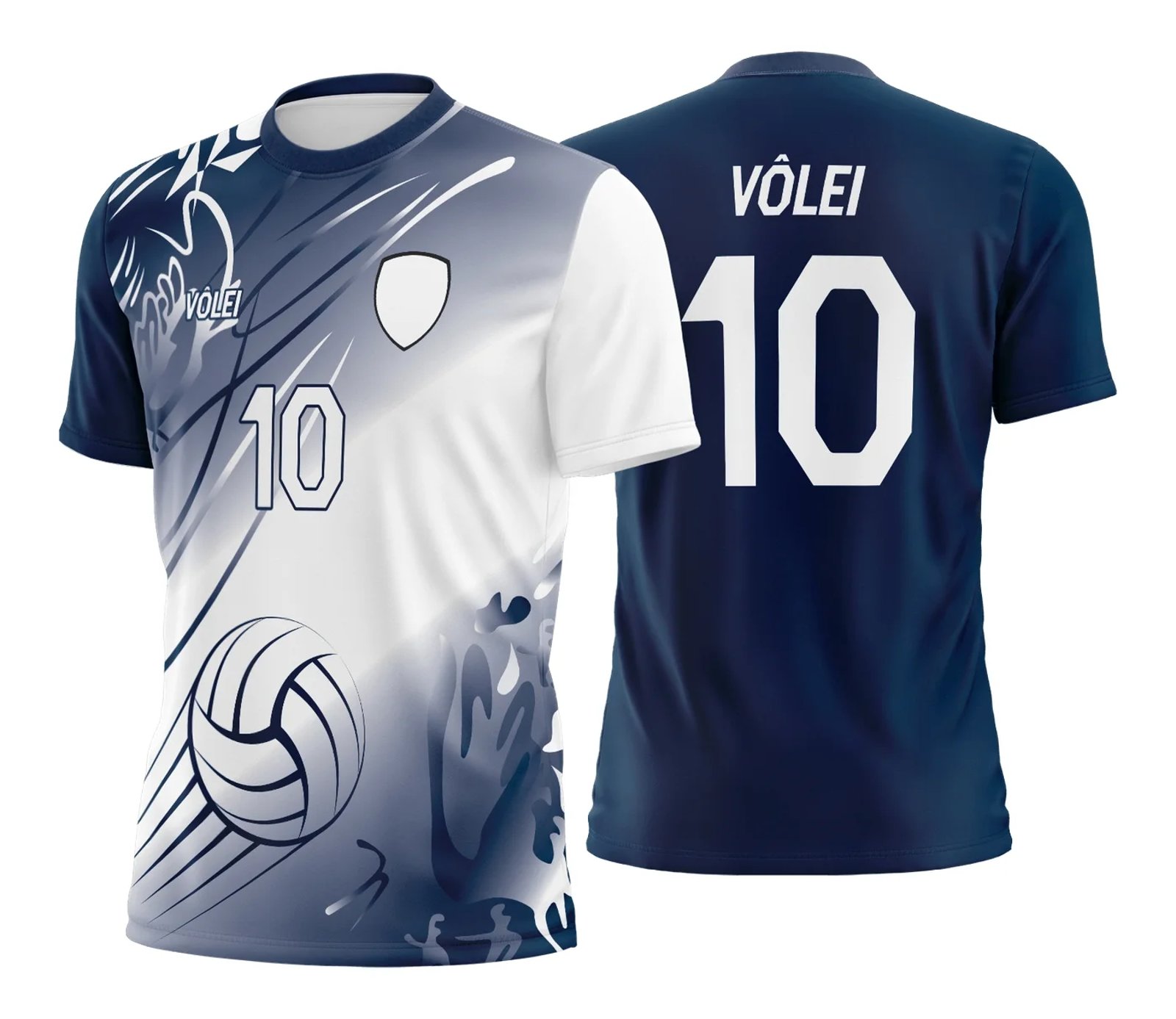 Arte Vetor Camisa de Vôlei - Estampa Camisa de Vôlei