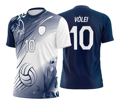 Arte Vetor Camisa de Vôlei - Estampa Camisa de Vôlei