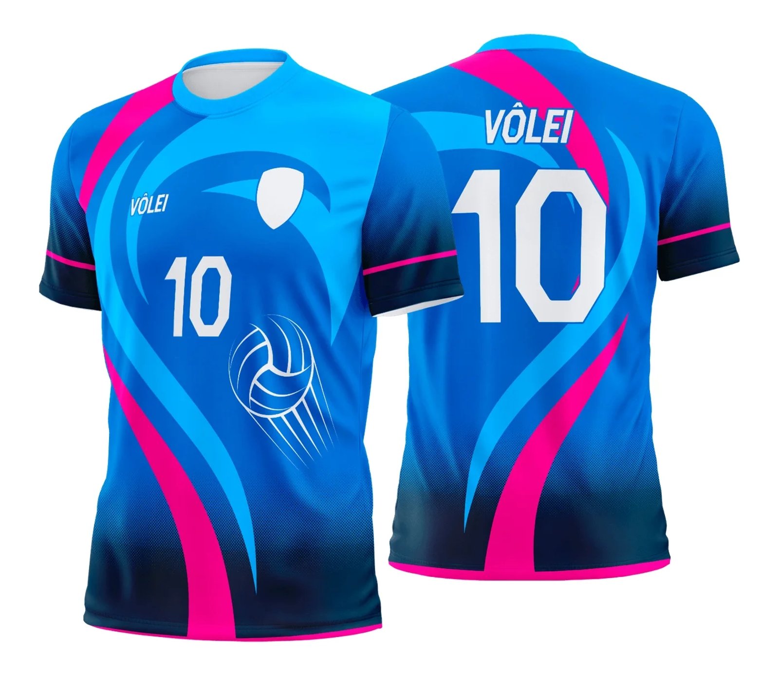 Arte Vetor Camisa de Vôlei - Estampa Camisa de Vôlei