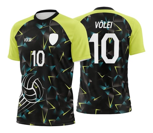 Arte Vetor Camisa de Vôlei - Estampa Camisa de Vôlei