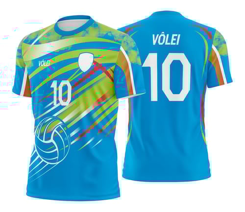 Arte Vetor Camisa de Vôlei - Estampa Camisa de Vôlei