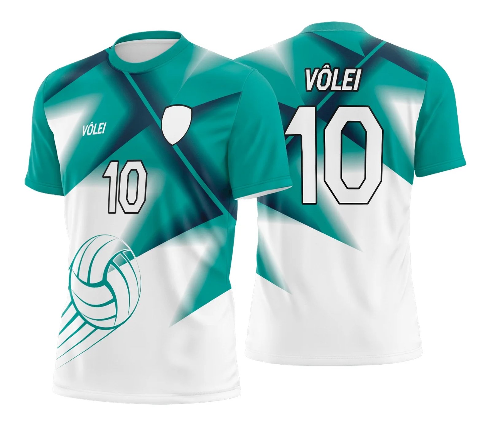 Arte Vetor Camisa de Vôlei - Estampa Camisa de Vôlei