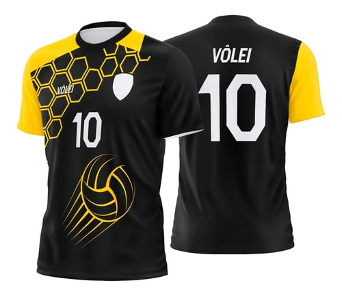 Arte Vetor Camisa de Vôlei - Estampa Camisa de Vôlei