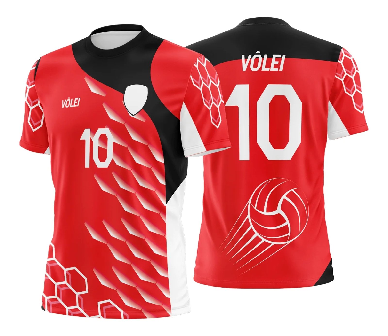 Arte Vetor Camisa de Vôlei - Estampa Camisa de Vôlei
