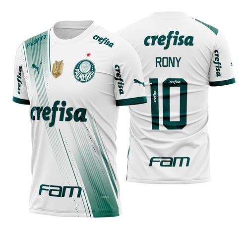 Arte Vetor Camisa do Palmeiras Reserva 2023