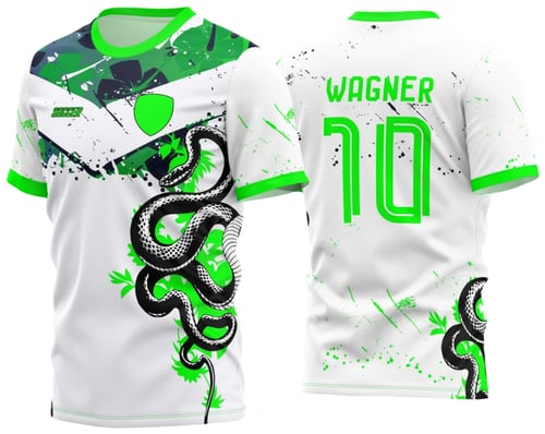 Arte Vetor Camisa Floral Cobra InterClasse 2023 Modelo 2