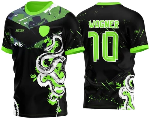 Arte Vetor Camisa Floral Cobra InterClasse 2023 Modelo 4