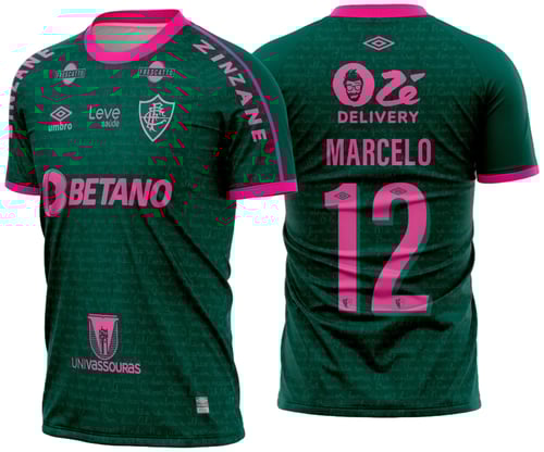 Arte Vetor Camisa Fluminense Terceira 2023-24 x7