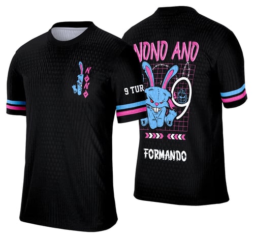 Camisa Formandos Nono Ano 2026: Coelho Azul e Rosa