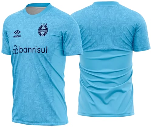 Arte Vetor Camisa Grêmio Treino I 2024 - 2025