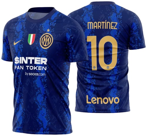 Arte Vetor Camisa Inter Milan Home 2021 - 2022