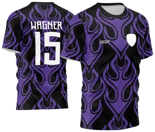 Arte Vetor Camisa InterClasse 2024 Chamas