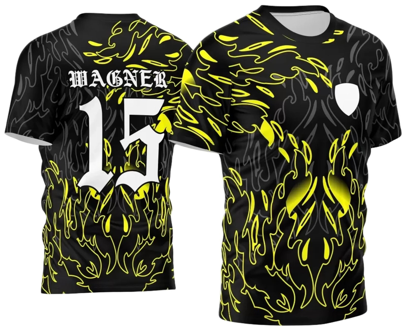 Arte Vetor Camisa InterClasse 2024 Chamas