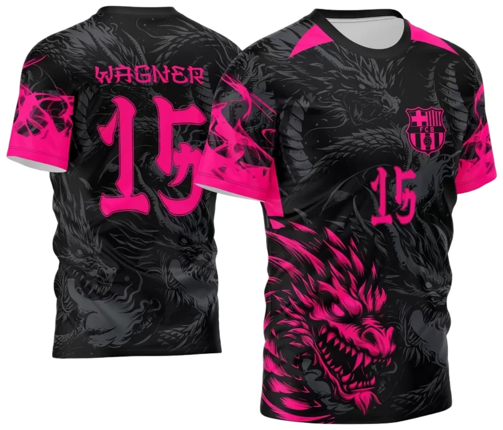 Arte Vetor Camisa InterClasse 2024 Dragão