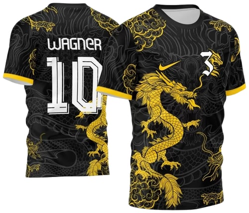 Arte Vetor Camisa InterClasse 2024 Dragão