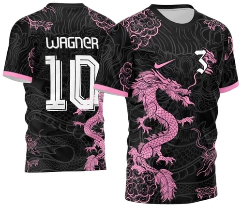 Arte Vetor Camisa InterClasse 2024 Dragão