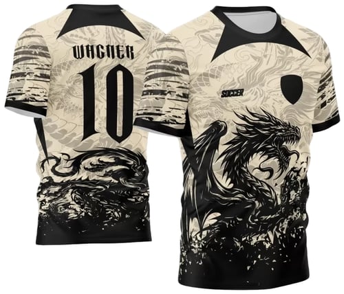 Arte Vetor Camisa InterClasse 2024 Dragão