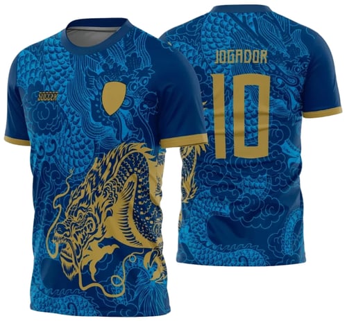 Arte Vetor Camisa InterClasse 2024 Dragão Modelo 21