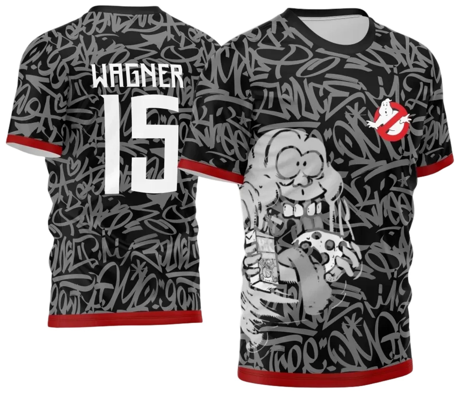 Arte Vetor Camisa InterClasse 2024 Ghostbusters